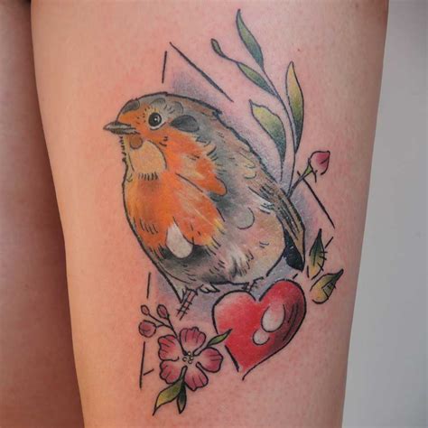 Tatuaggio Pettirosso Significato E Foto