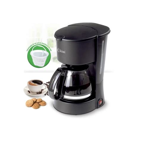 Machine à Café à Filtre Kiwi 12l Kcm 7535 650 W Noir Prix Tunisie