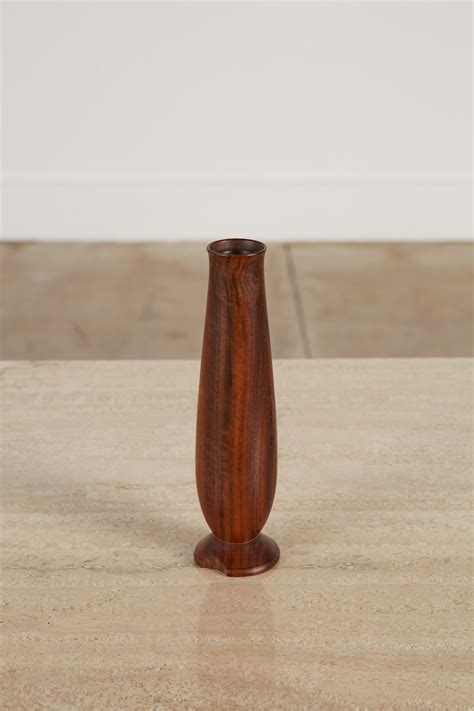 Del Stubbs Turned Wood Bud Vase At Stdibs Wood Turned Bud Vase Wood