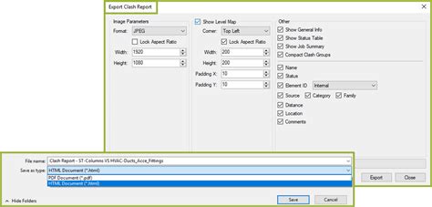 Clash Detection Reports Bexel Manager Help Center