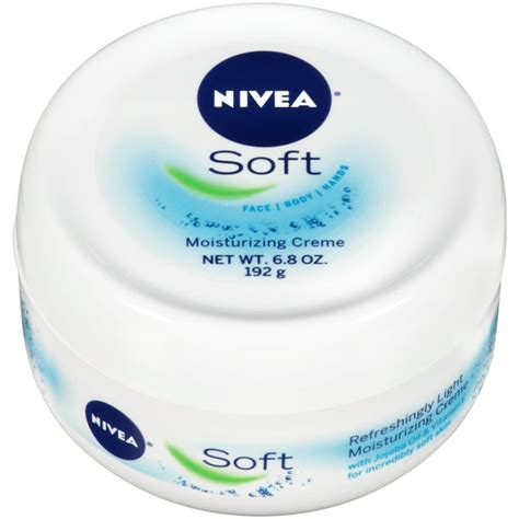 Nivea Soft Moisturizing Crème Body Face And Hand Cream Use After Hand