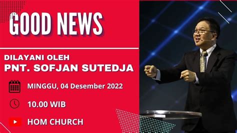 Ibadah Live Streaming Abbalove HOM Pluit 04 Desember 2022 YouTube