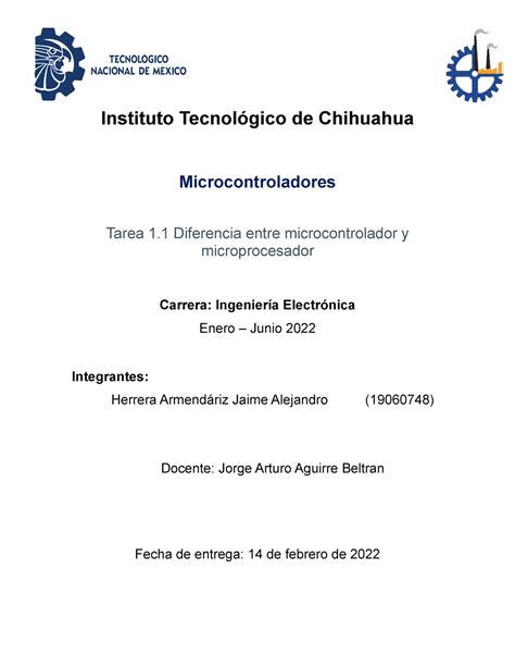 Diferencia Entre Microprocesadores Y Microcontroladores Instituto