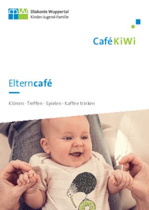 Cafe Kiwi Das Elterncaf F R Schwangere Und Familien Mit Kindern Von