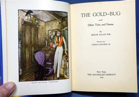 The Gold Bug Ad Other Tales And Poems By Edgar Allan Poe Fine