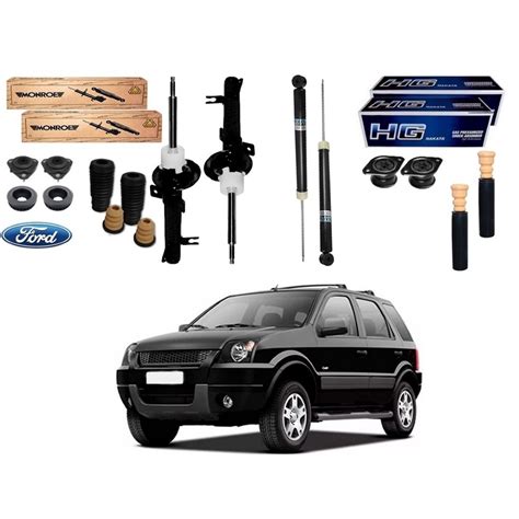 Kit Amortecedor Dianteiro Traseiro Monroe Ford Ecosport 4X2 4X4