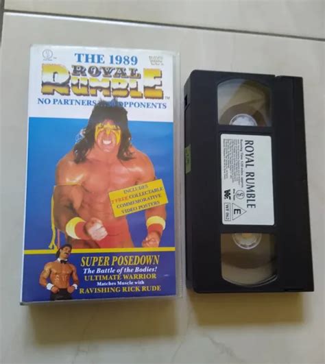 WWF ROYAL RUMBLE 2000 VHS PAL 100 Original Video WWE WCW TNA AEW