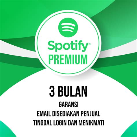 Jual SPOTIFY PREMIUM 3 BULAN GARANSI Shopee Indonesia