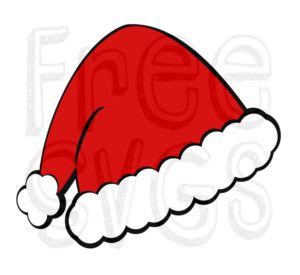 FREE Santa Hat SVG File - SVG Cut Files for Free