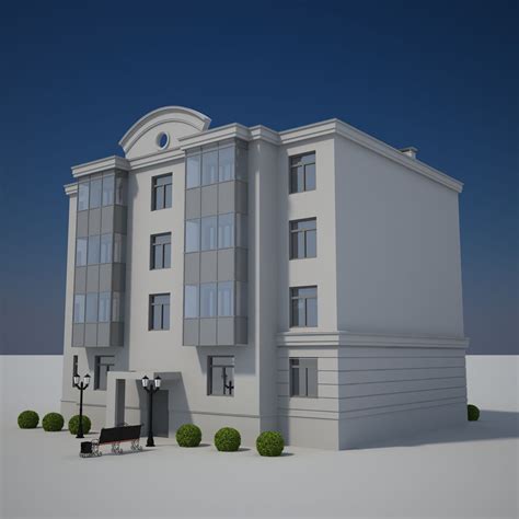 Buildings Collection 3D Model $99 - .3ds .fbx .max .obj - Free3D