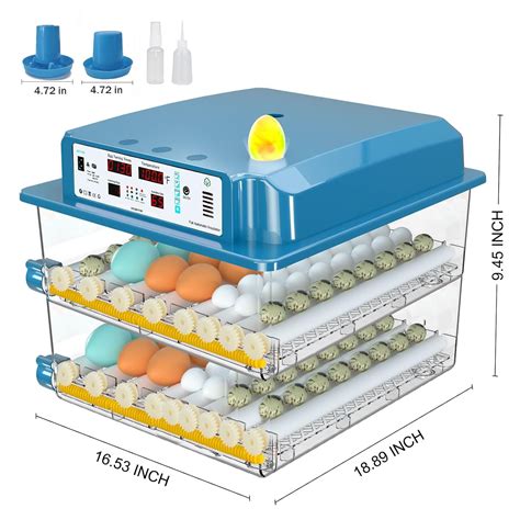 Vevitts 120 Incubadoras De Huevos Para Incubar Huevos Con Control