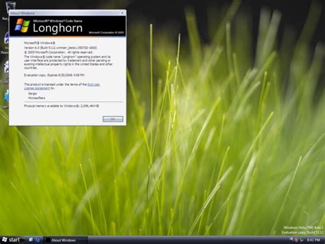 Así era Longhorn el Windows más ambicioso de la historia Microsofters