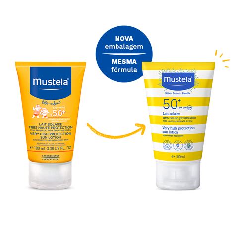 Protetor Solar Fps 50 Para Bebê E Criança 100 Ml Mustela