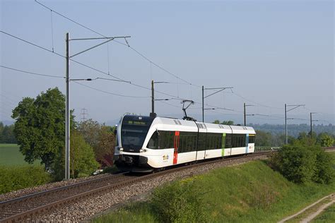 Rabe Gtw Der Thurbo Zwischen Andelfingen Und Henggart