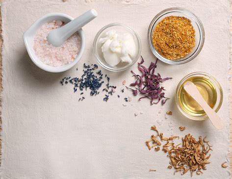 Natural Cosmetics Ingredients Stock Photo - Download Image Now - iStock