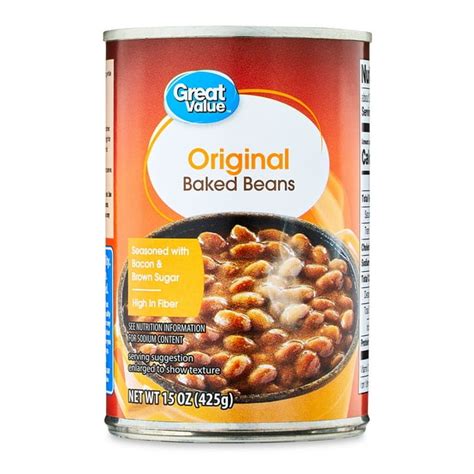 Great Value Original Baked Beans 15 Oz Can