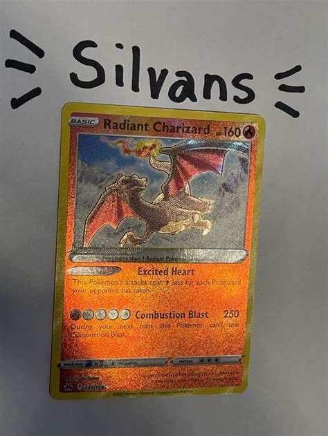 Radiant Charizard Glurak Crown Zenith Zenit der Könige EN Kaufen auf