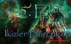 5 Ev İkizler Burcu İkizler Burcu 5 Evde Genel Özellikleri