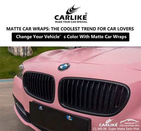 Matte Car Wraps: The Coolest Trend for Car Enthusiasts – CARLIKE WRAP