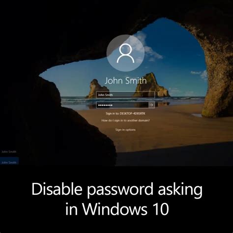 How O Stop Windows Asking For Password Shedopm