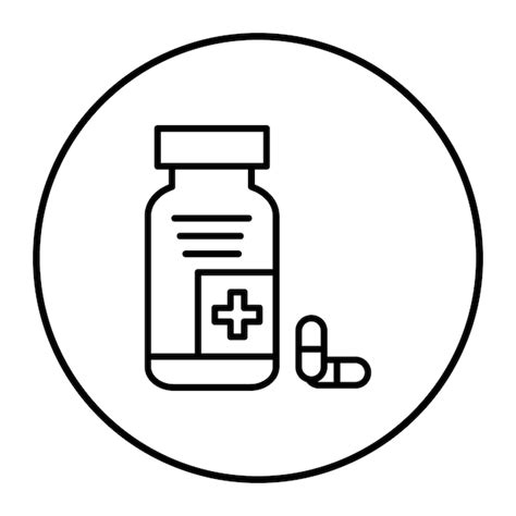 Premium Vector Medicine Icon