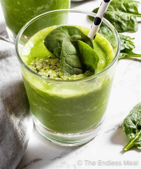 Spinach Smoothie Punchfork