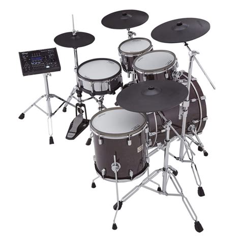 Roland Vad V Drums Acoustic Design Trumset Glans Ebenholts