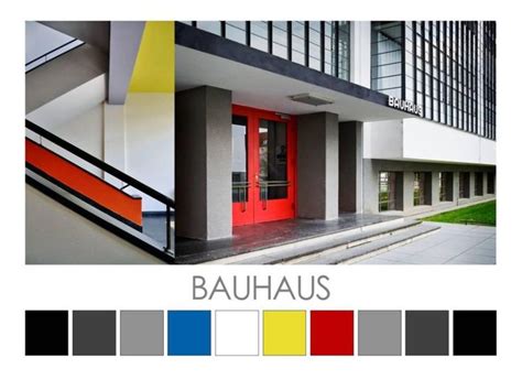 Bauhaus Design Colour Palettes Zena O Connor Color Palette