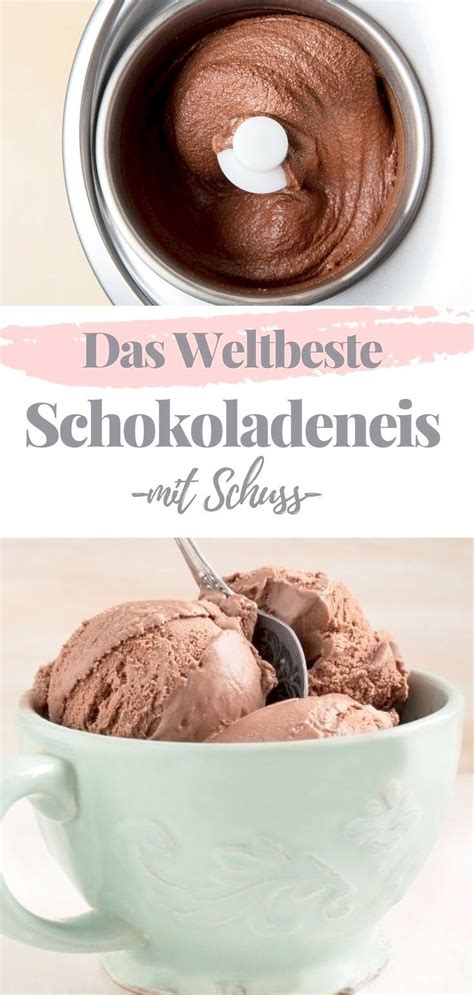 Das Beste Dunkle Schokoladeneis Selber Machen Mit Deiner Eismaschine