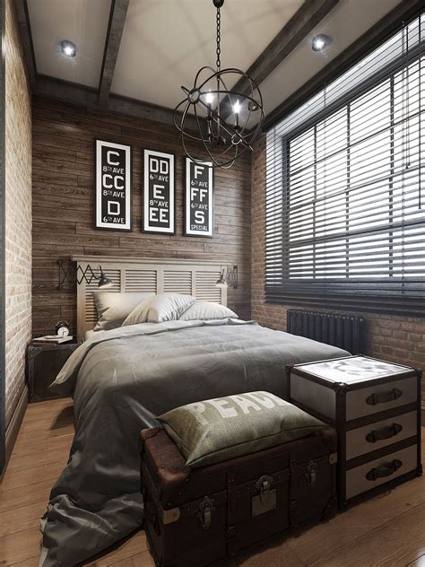 39 Brilliant Dark Industrial Bedroom To Try Remodel Bedroom Luxury