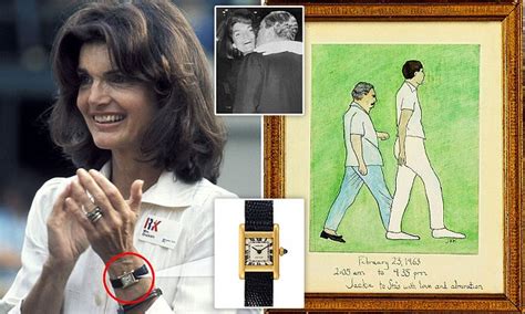 Jackie Kennedys Cartier Watch Going For Auction In Boston Daily Mail