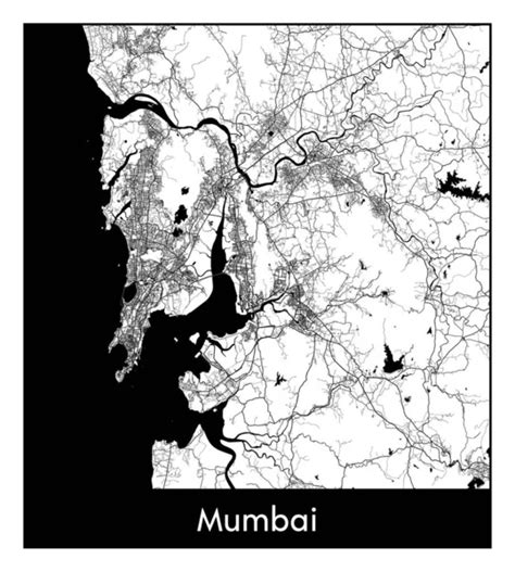 Mapa De Mumbai Images Vectorielles Mapa De Mumbai Vecteurs Libres De