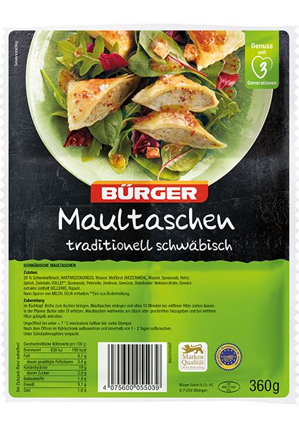 Maultaschen traditionell schwäbisch 360g