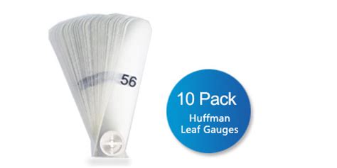 leaf gauge  pack leaf gauge  huffman dental