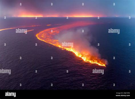 Destruction Smoke Burning Sea Hi Res Stock Photography And Images Alamy