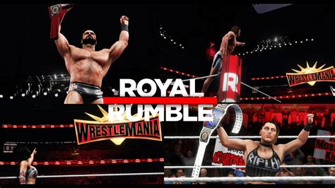 Wwe K Universe Mode Wwe Royal Rumble Highlights Youtube