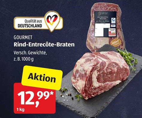 Gourmet Rind entrecôte braten Angebot bei ALDI SÜD 1Prospekte de