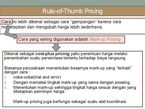 Penetapan Harga Dalam Praktik Ayu Puspitasari Pendahuluan Harga