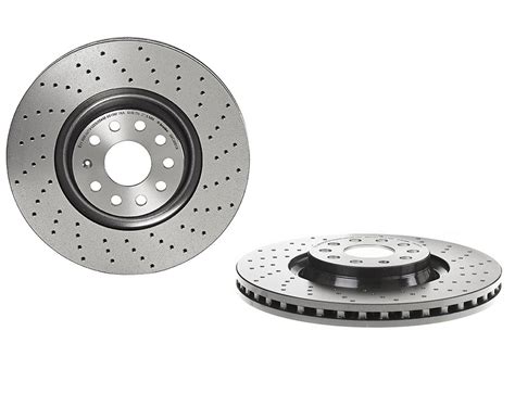 Audi Volkswagen Disc Brake Pad And Rotor Kit Front 340mm Low Met Xtra Brembo Brembo Ktx4080