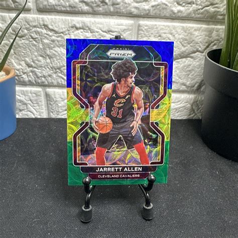 Panini Prizm Choice Blue Yellow Green Prizm Jarrett Allen