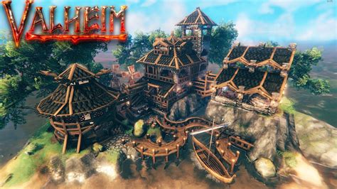 Valheim The Ultimate Island Starter Base Youtube