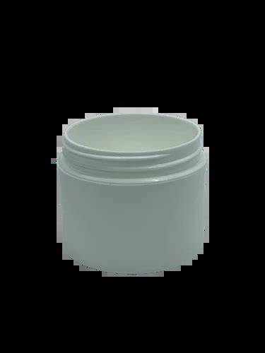 2 Oz White Pp Plastic Double Wall Jars Kaufman Container