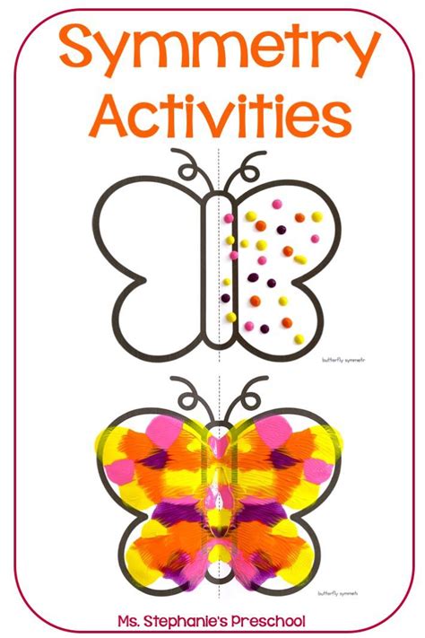 Symmetry Activities For Preschoolers