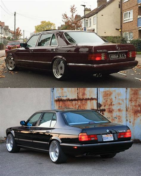 Which One Bmw E32 Mercedes W126 Bmwmercedesmagazine Bmwe32