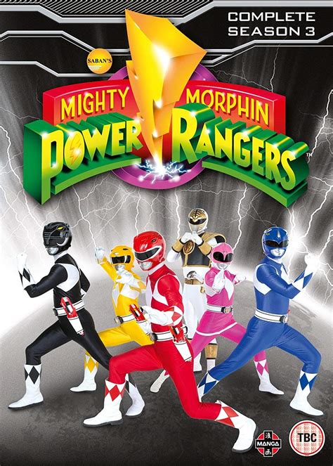 Mighty Morphin Power Rangers Complete Season 3 Collection DVD Reino