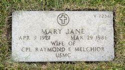 Mary Jane Stanton Melchior 1927 1986 Homenaje De Find A Grave