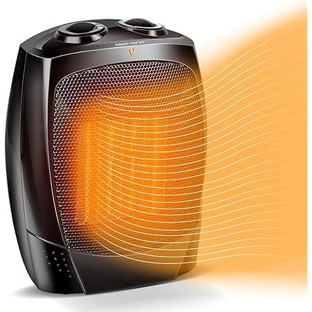 Amazon Brightown Portable Ceramic Space Heater 1500W 750W 2 In 1