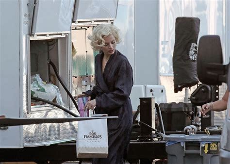 Ana De Armas Filming Blonde In LA CelebMafia