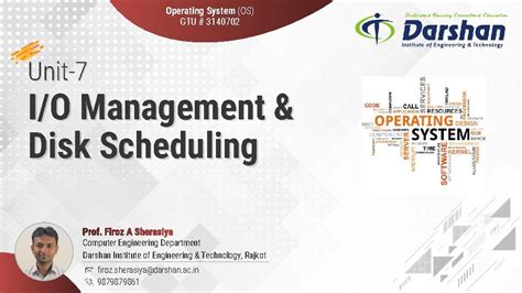 Operating System Os Gtu Unit Io Management