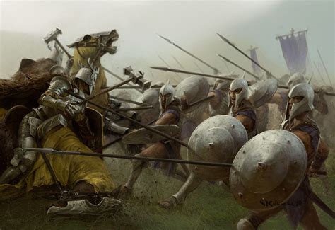 Unsullied Pikemen By Stefan Kopinski Scrolller